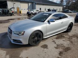 Salvage cars for sale at York Haven, PA auction: 2013 Audi S5 Prestige