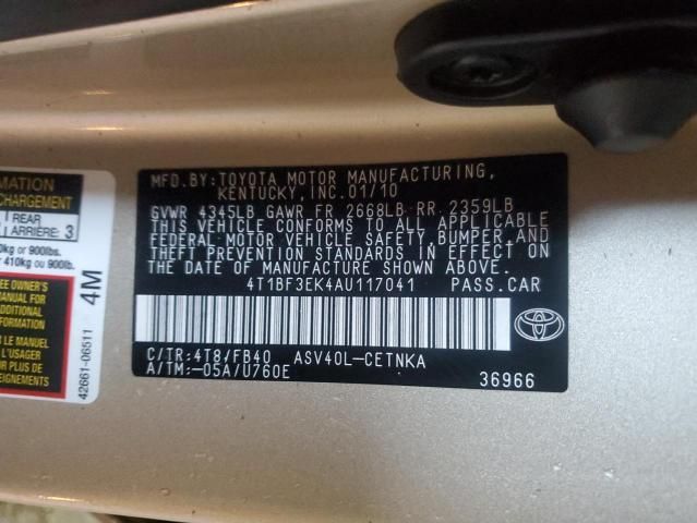 2010 Toyota Camry Base