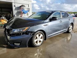 KIA Vehiculos salvage en venta: 2015 KIA Optima LX