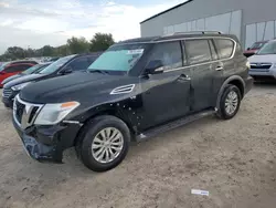 Nissan salvage cars for sale: 2018 Nissan Armada SV