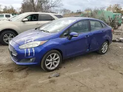 Salvage cars for sale at Baltimore, MD auction: 2015 Ford Fiesta SE