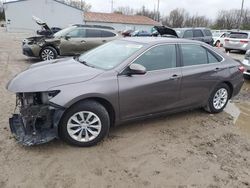 Salvage cars for sale at Columbus, OH auction: 2015 Toyota Camry LE