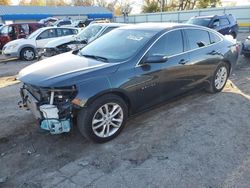 Chevrolet salvage cars for sale: 2017 Chevrolet Malibu LT