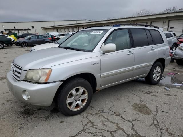 2002 Toyota Highlander Limited