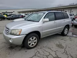 Toyota salvage cars for sale: 2002 Toyota Highlander Limited