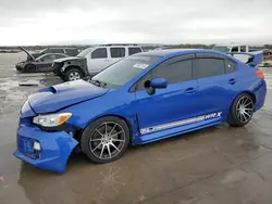 Salvage cars for sale at Grand Prairie, TX auction: 2018 Subaru WRX Premium