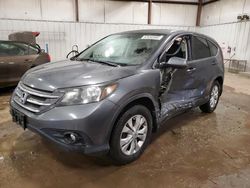 Vehiculos salvage en venta de Copart Lansing, MI: 2013 Honda CR-V EX