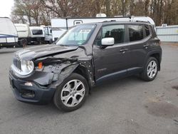 Jeep salvage cars for sale: 2018 Jeep Renegade Limited