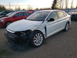 Salvage cars for sale at Bowmanville, ON auction: 2019 Volkswagen Jetta SEL