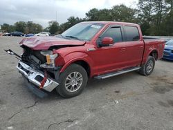 Ford salvage cars for sale: 2018 Ford F150 Supercrew