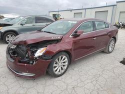 Salvage cars for sale at Kansas City, KS auction: 2015 Buick Lacrosse