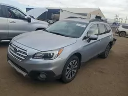 Salvage cars for sale at Brighton, CO auction: 2017 Subaru Outback 2.5I Limited