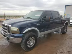 Salvage cars for sale at Albuquerque, NM auction: 2005 Ford F250 Super Duty