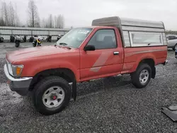 Toyota salvage cars for sale: 1989 Toyota Pickup 1/2 TON Short Wheelbase DLX