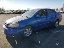 Carros salvage sin ofertas aún a la venta en subasta: 2003 Toyota Corolla CE