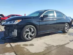 2016 Honda Accord LX en venta en Grand Prairie, TX