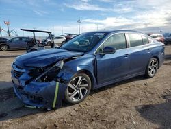 Salvage cars for sale at Greenwood, NE auction: 2022 Subaru Legacy Limited