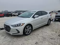 Salvage cars for sale at Houston, TX auction: 2017 Hyundai Elantra SE