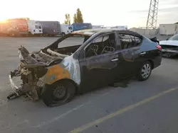 Salvage cars for sale at Hayward, CA auction: 2017 Nissan Versa S