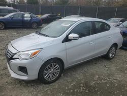 Salvage cars for sale at Waldorf, MD auction: 2023 Mitsubishi Mirage G4 SE