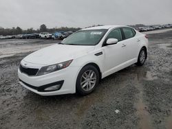 Salvage cars for sale at Lumberton, NC auction: 2013 KIA Optima LX