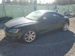 Salvage cars for sale at Riverview, FL auction: 2008 Audi TT 2.0T