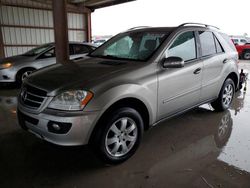 Mercedes-Benz Vehiculos salvage en venta: 2007 Mercedes-Benz ML 320 CDI