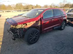 Salvage cars for sale at Madisonville, TN auction: 2017 Ford Edge Titanium