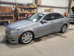 Carros salvage a la venta en subasta: 2011 Mercedes-Benz C 250 4matic