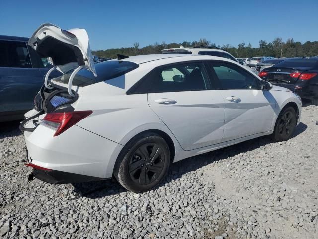 2023 Hyundai Elantra Blue