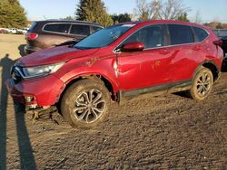 Salvage cars for sale at Finksburg, MD auction: 2021 Honda CR-V EX