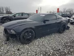 Salvage cars for sale at Barberton, OH auction: 2014 Ford Mustang GT