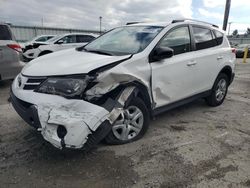 Salvage cars for sale at Dyer, IN auction: 2015 Toyota Rav4 LE