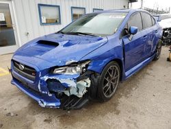 Salvage cars for sale at Pekin, IL auction: 2017 Subaru WRX STI Limited