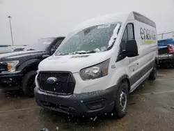 Salvage trucks for sale at Moraine, OH auction: 2023 Ford Transit T-250