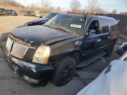 Salvage SUVs for sale at auction: 2007 Cadillac Escalade ESV