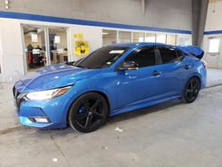 Nissan salvage cars for sale: 2021 Nissan Sentra SR