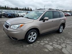 Subaru Vehiculos salvage en venta: 2015 Subaru Forester 2.5I Premium