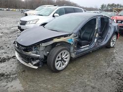 Salvage cars for sale at Windsor, NJ auction: 2022 Tesla Model 3