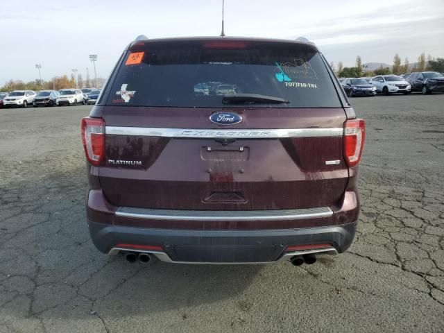 2018 Ford Explorer Platinum