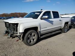 2017 Chevrolet Silverado K1500 LTZ en venta en Assonet, MA