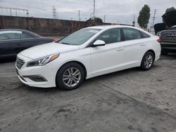 Salvage cars for sale at Wilmington, CA auction: 2015 Hyundai Sonata SE