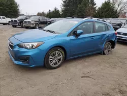 Salvage cars for sale at auction: 2018 Subaru Impreza Premium Plus