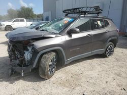 Jeep salvage cars for sale: 2020 Jeep Compass Trailhawk