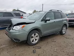 Salvage cars for sale at Pekin, IL auction: 2016 Subaru Forester 2.5I Premium