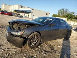 Maserati Ghibli salvage cars for sale: 2018 Maserati Ghibli