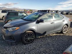 Salvage cars for sale at Reno, NV auction: 2015 Toyota Corolla L