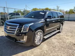 Cadillac Vehiculos salvage en venta: 2019 Cadillac Escalade ESV Platinum