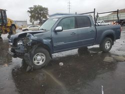 Salvage cars for sale at Anthony, TX auction: 2005 Toyota Tundra Double Cab SR5