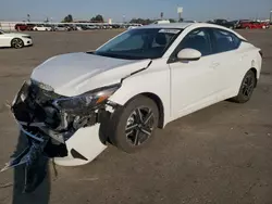 Salvage cars for sale at Fresno, CA auction: 2024 Nissan Sentra SV